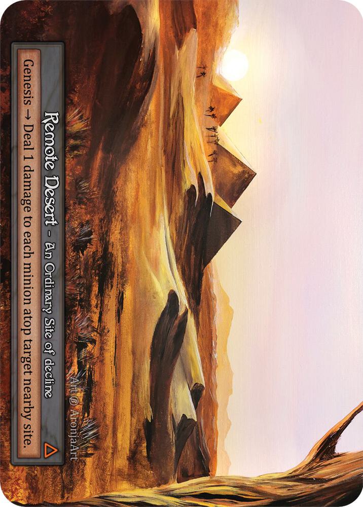 Remote Desert card image