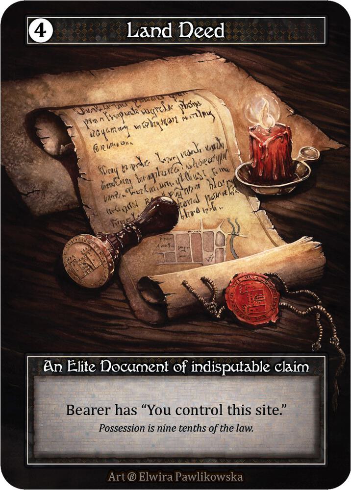 Land Deed (Foil) card image