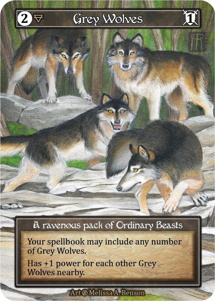 Grey Wolves (Foil) card image