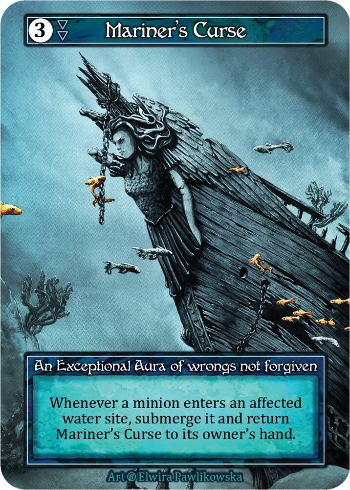 Mariner's Curse (Foil) card image