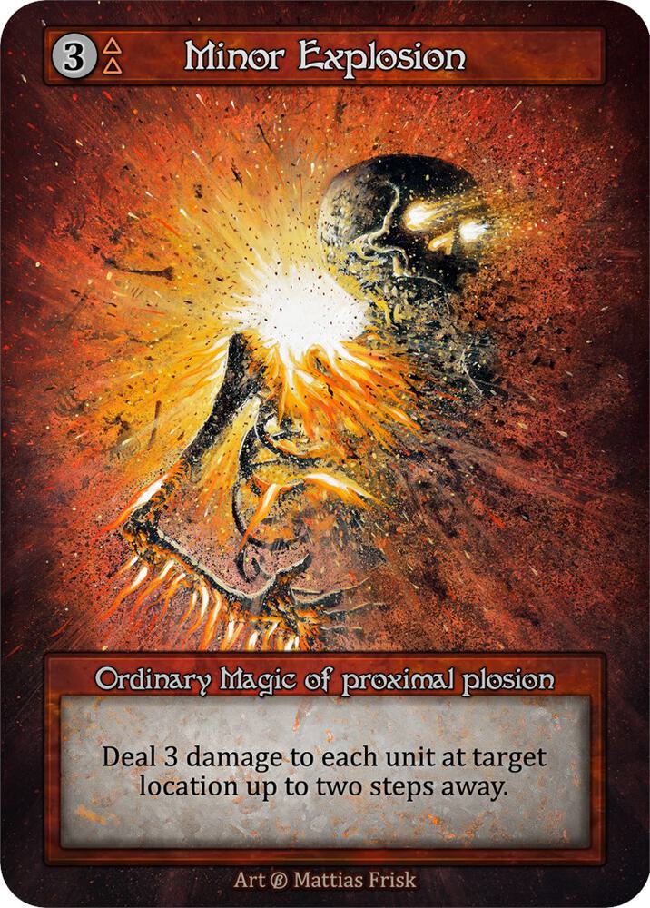 Minor Explosion card image