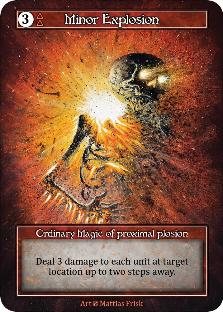 Minor Explosion (Foil) card image