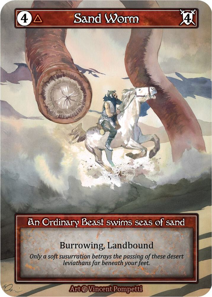 Sand Worm (Foil) card image