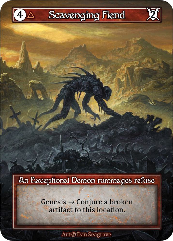 Scavenging Fiend (Foil) card image