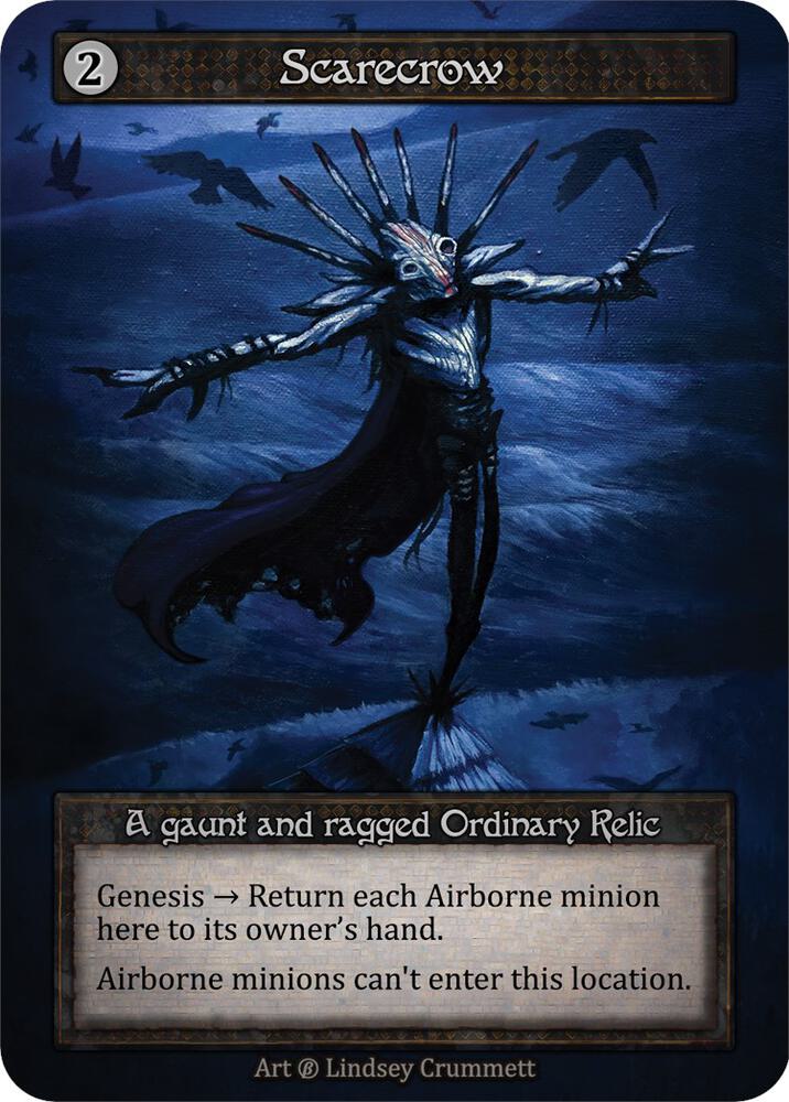 Scarecrow card image
