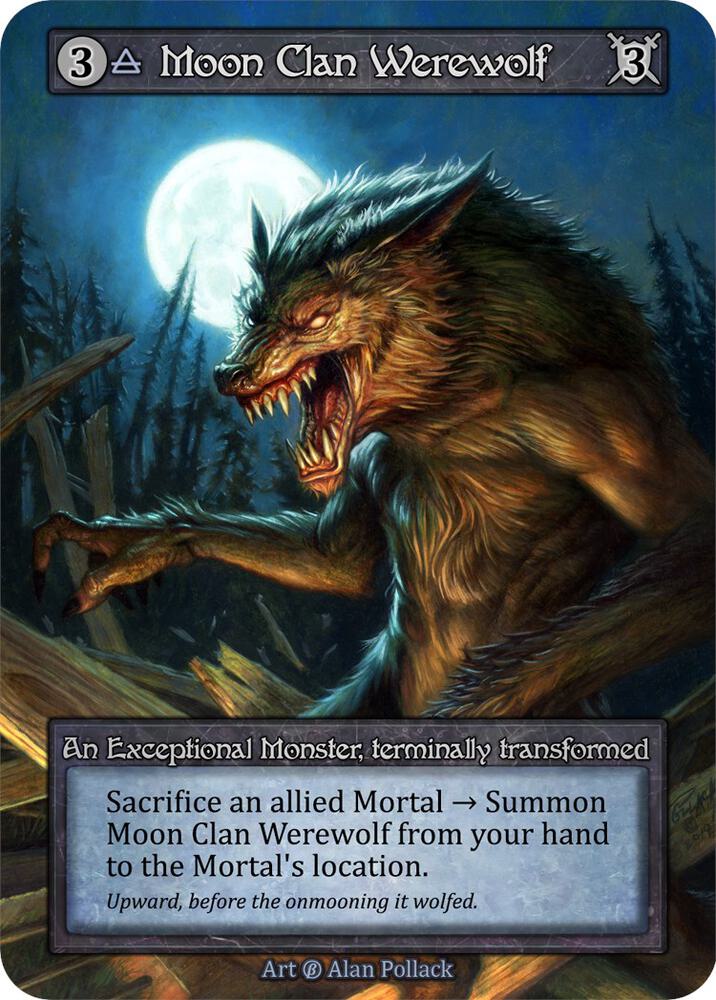 Moon Clan Werewolf card image