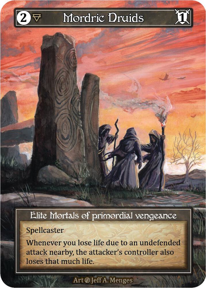 Mordric Druids (Foil) card image