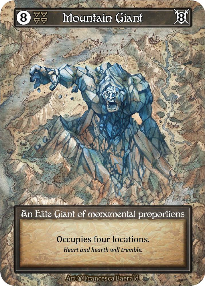 Mountain Giant (Foil) card image