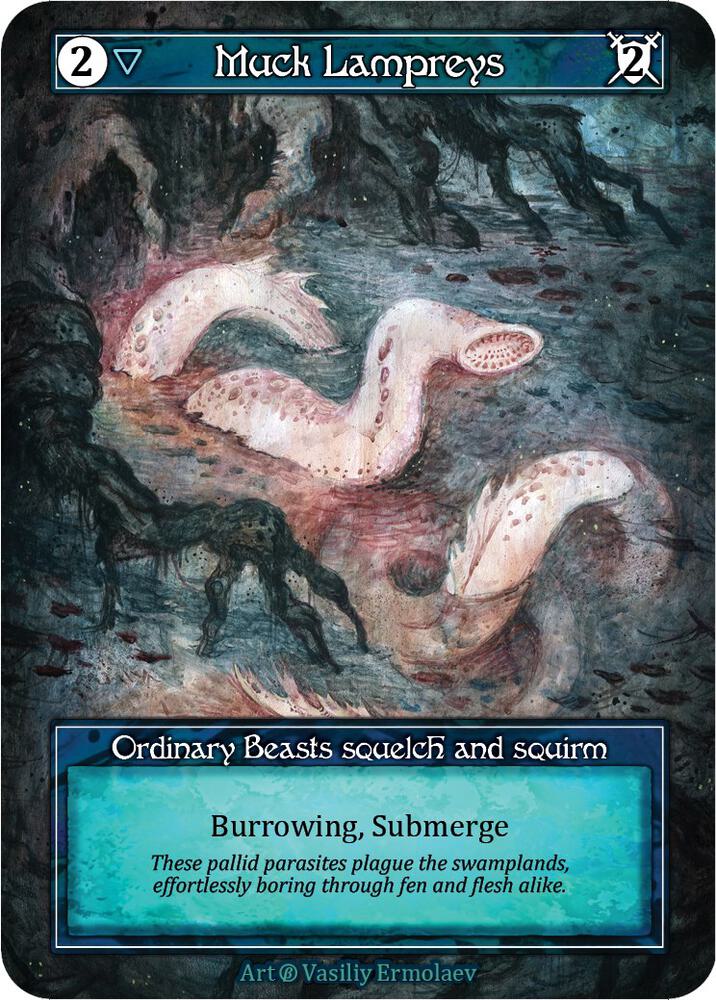 Muck Lampreys (Foil) card image