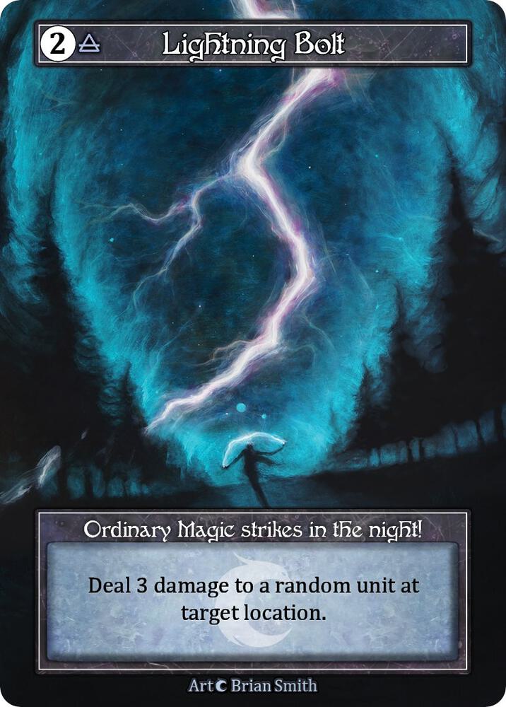Lightning Bolt (Team Covenant Promo) (Foil) card image