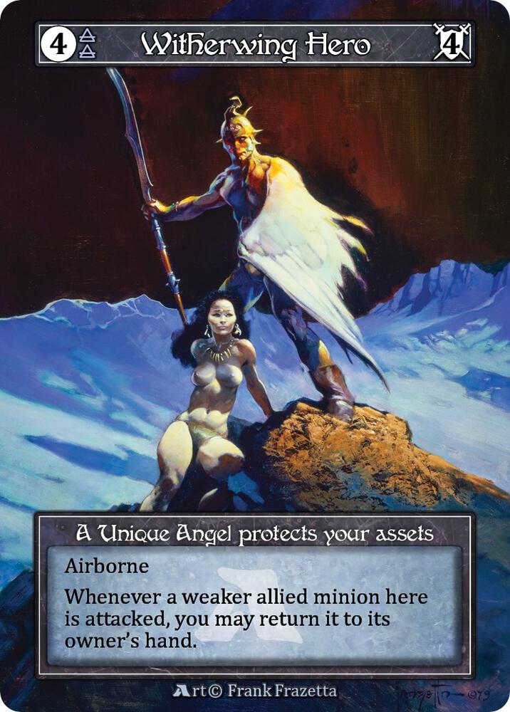 Witherwing Hero (Alpha Investments Promo) (Foil) card image