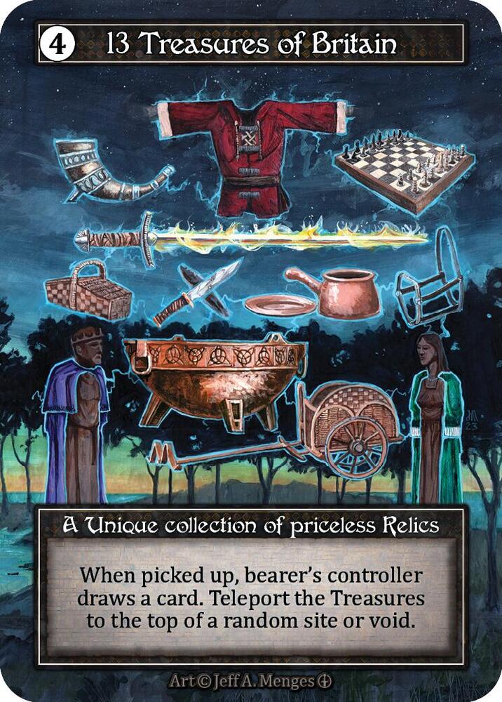 13 Treasures of Britain (Foil) card image