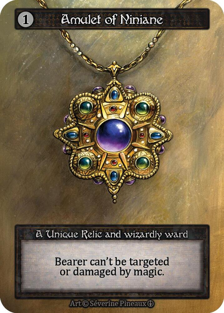 Amulet of Niniane card image