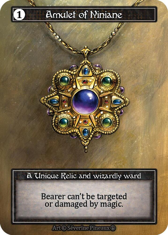 Amulet of Niniane (Foil) card image