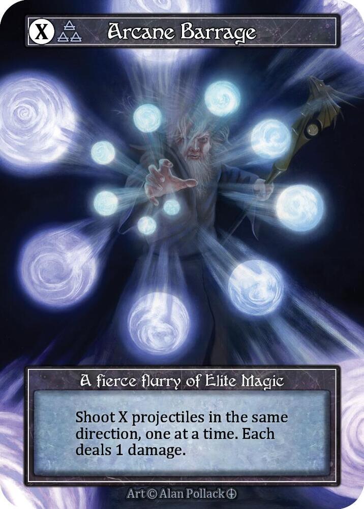 Arcane Barrage (Foil) card image