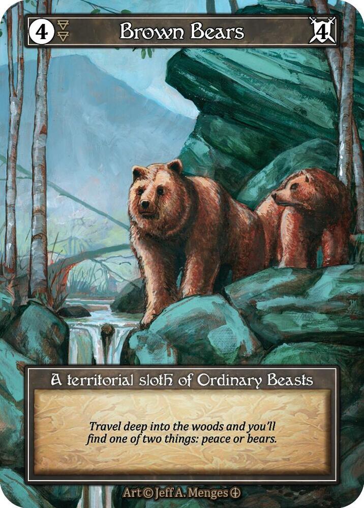 Brown Bears (Foil) card image