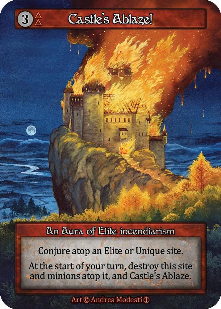 Castle's Ablaze! card image