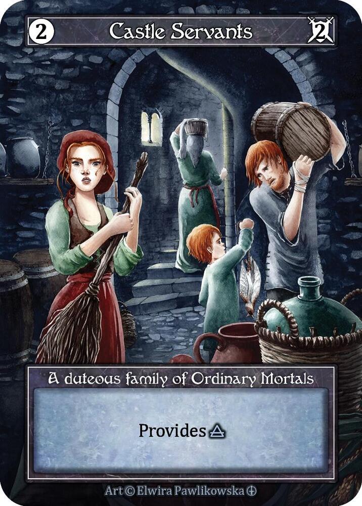Castle Servants (Foil) card image