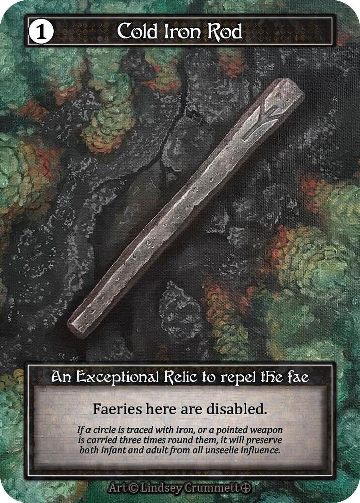 Cold Iron Rod (Foil) card image