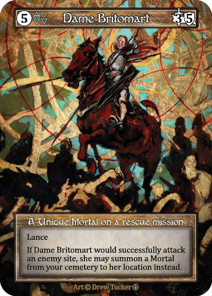 Dame Britomart (Foil) card image