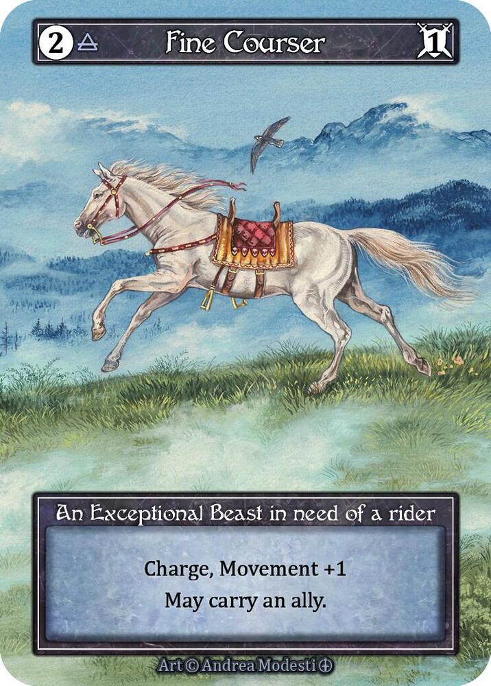 Fine Courser (Foil) card image