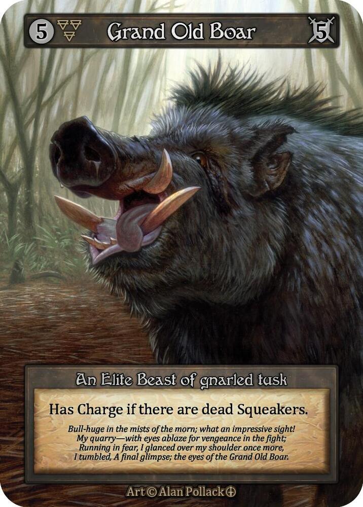 Grand Old Boar card image