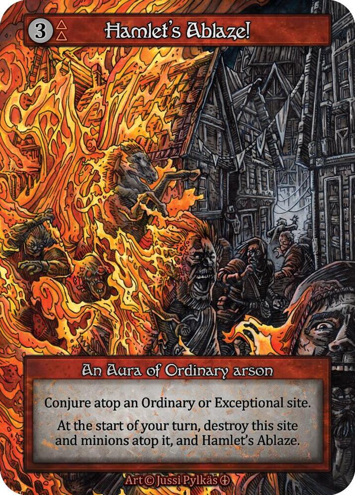 Hamlet's Ablaze! card image
