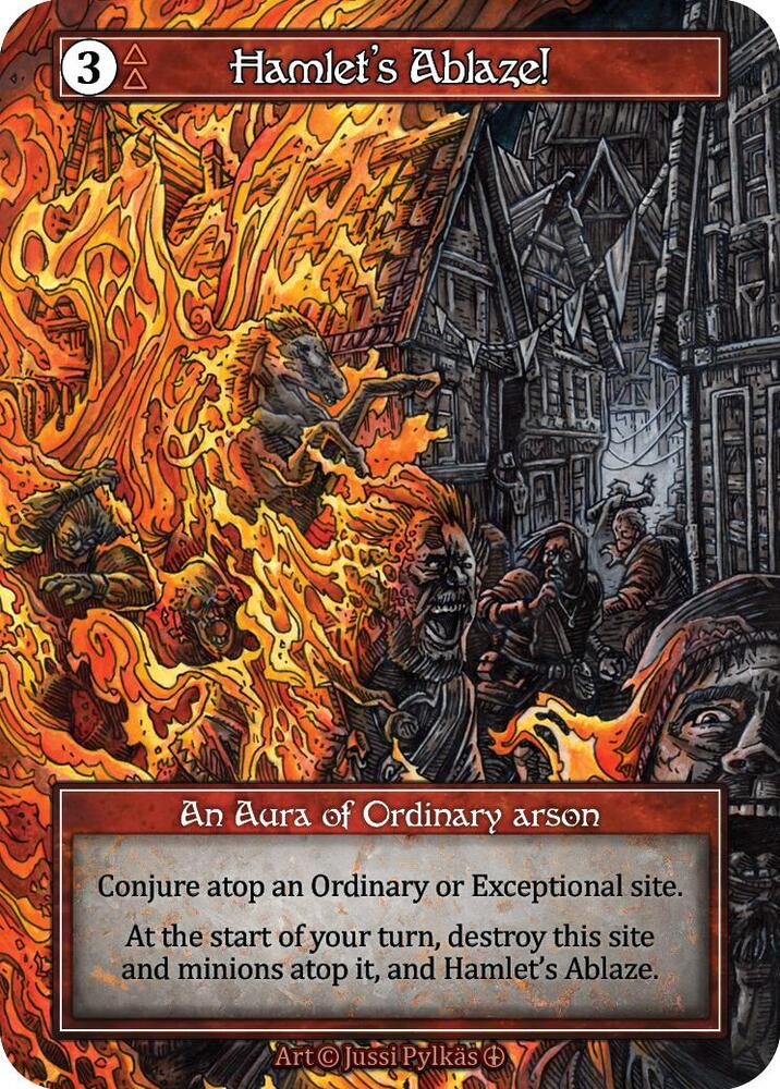 Hamlet's Ablaze! (Foil) card image