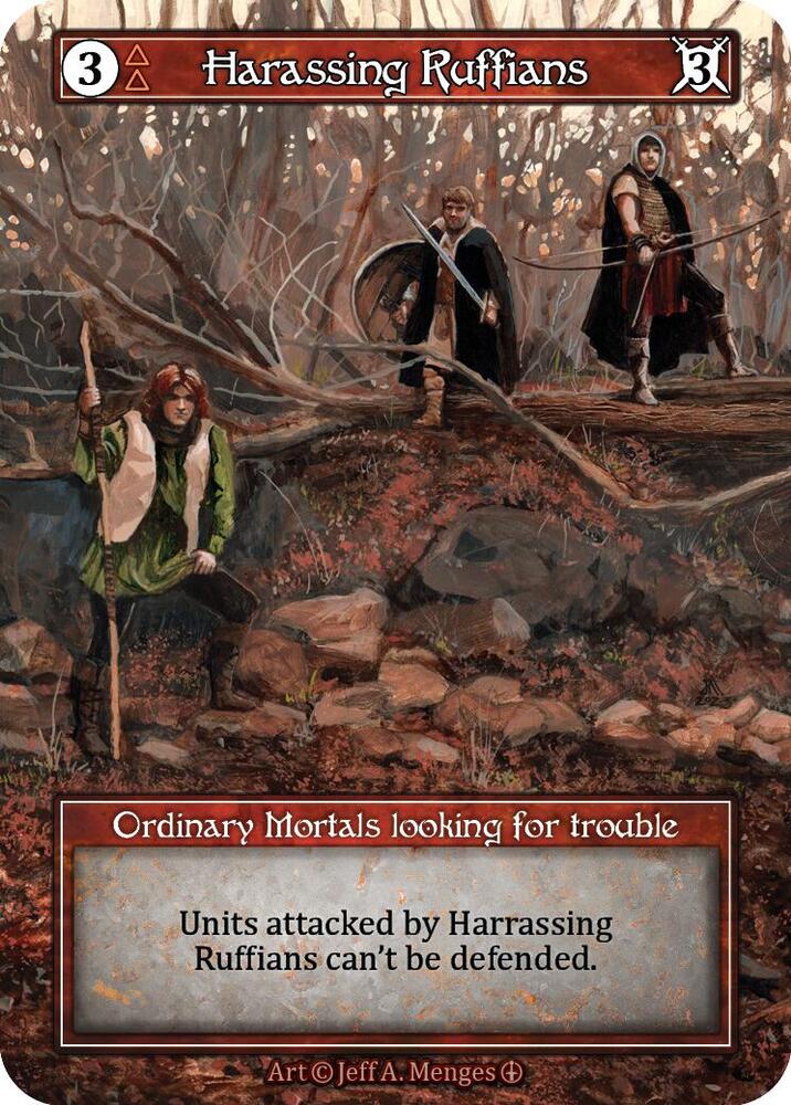 Harassing Ruffians (Foil) card image