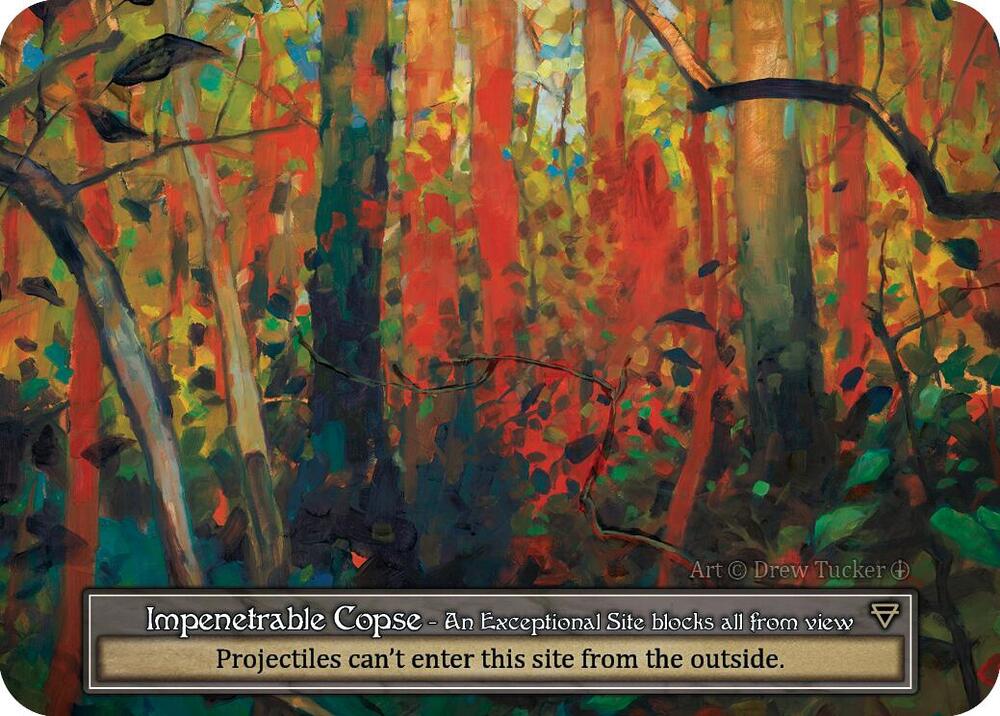 Impenetrable Copse (Foil) card image