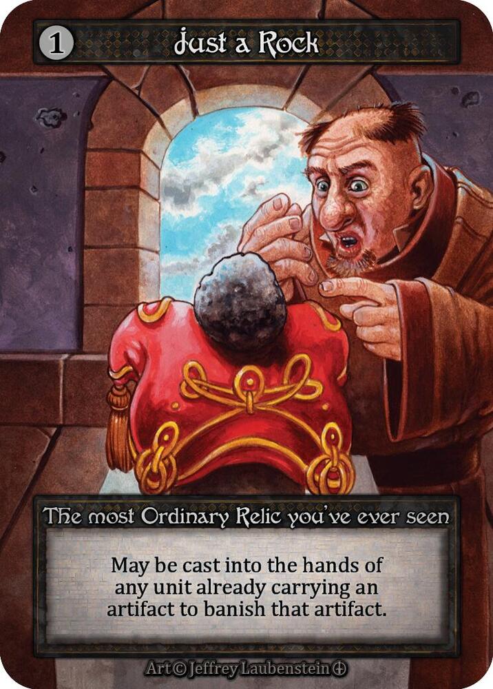 Just a Rock card image