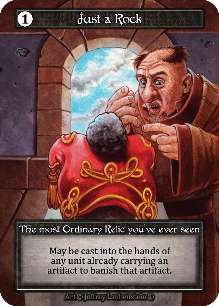 Just a Rock (Foil) card image