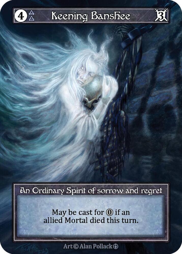 Keening Banshee (Foil) card image