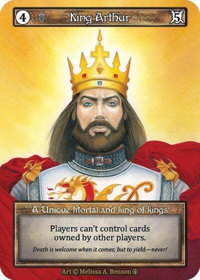 King Arthur (Foil) card image