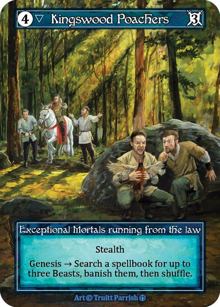 Kingswood Poachers (Foil) card image