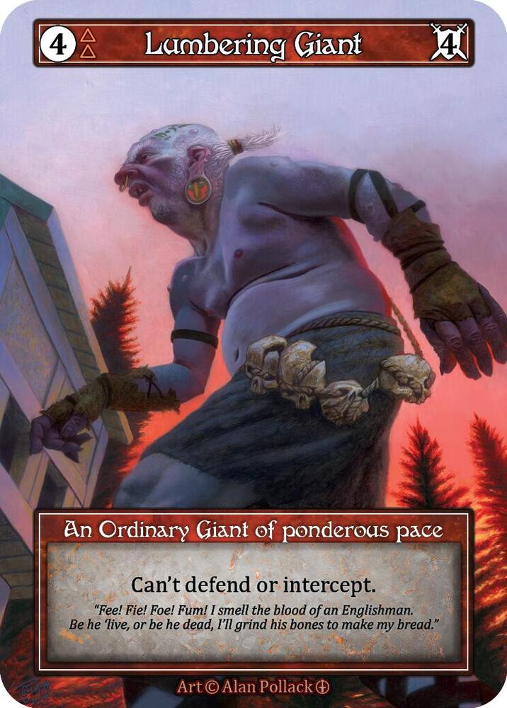 Lumbering Giant (Foil) card image
