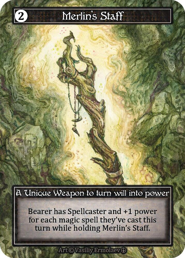 Merlin's Staff (Foil) card image