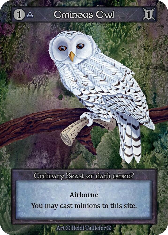 Ominous Owl card image