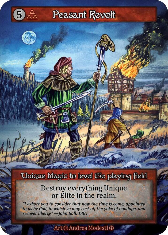 Peasant Revolt card image