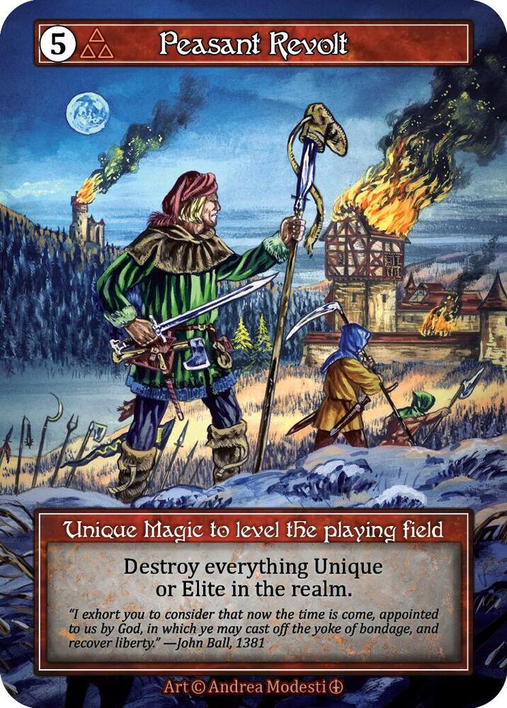 Peasant Revolt (Foil) card image