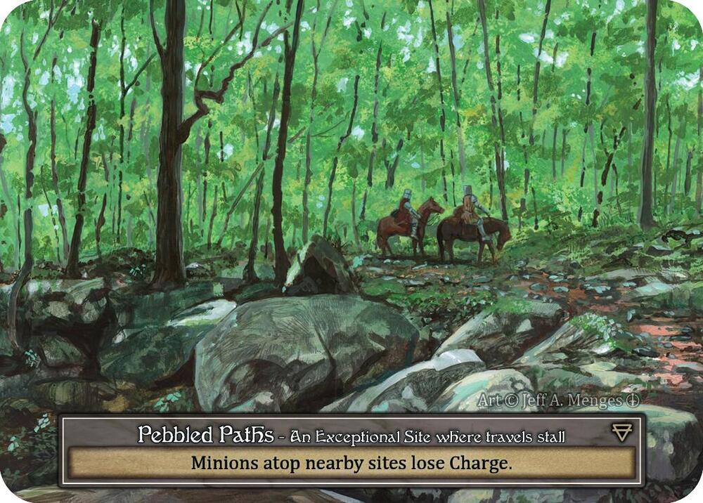 Pebbled Paths (Foil) card image