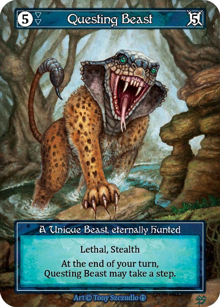 Questing Beast (Foil) card image