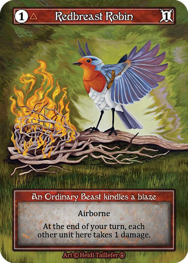 Redbreast Robin (Foil) card image