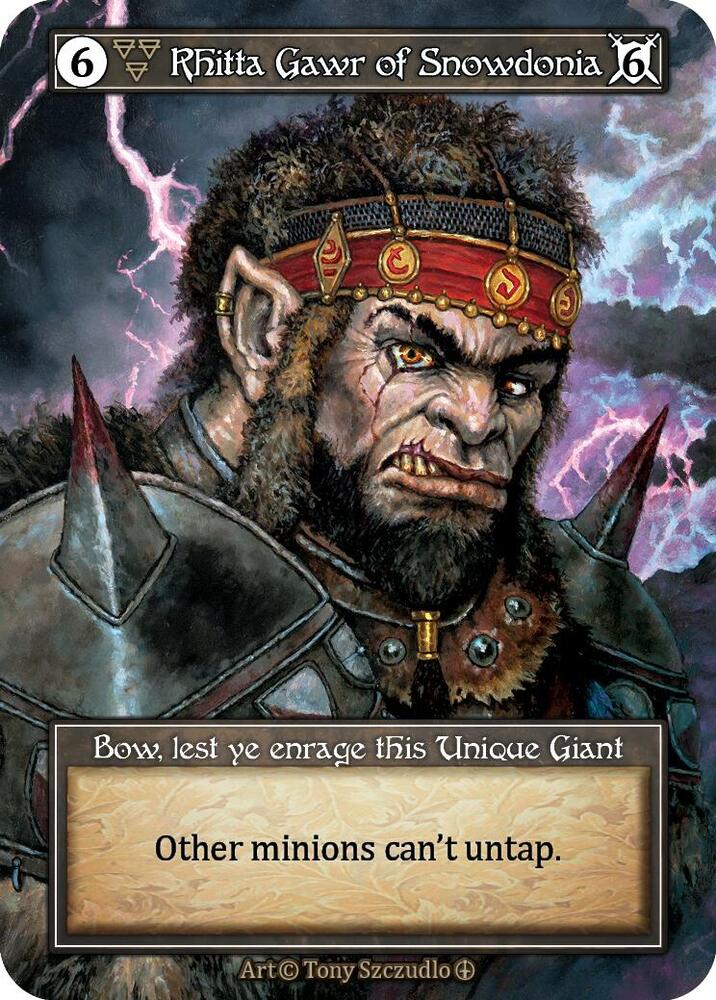 Rhitta Gawr of Snowdonia (Foil) card image