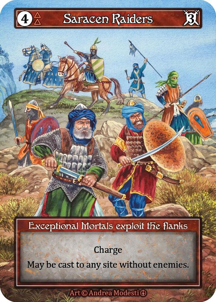 Saracen Raiders (Foil) card image