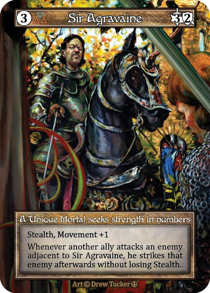 Sir Agravaine (Foil) card image