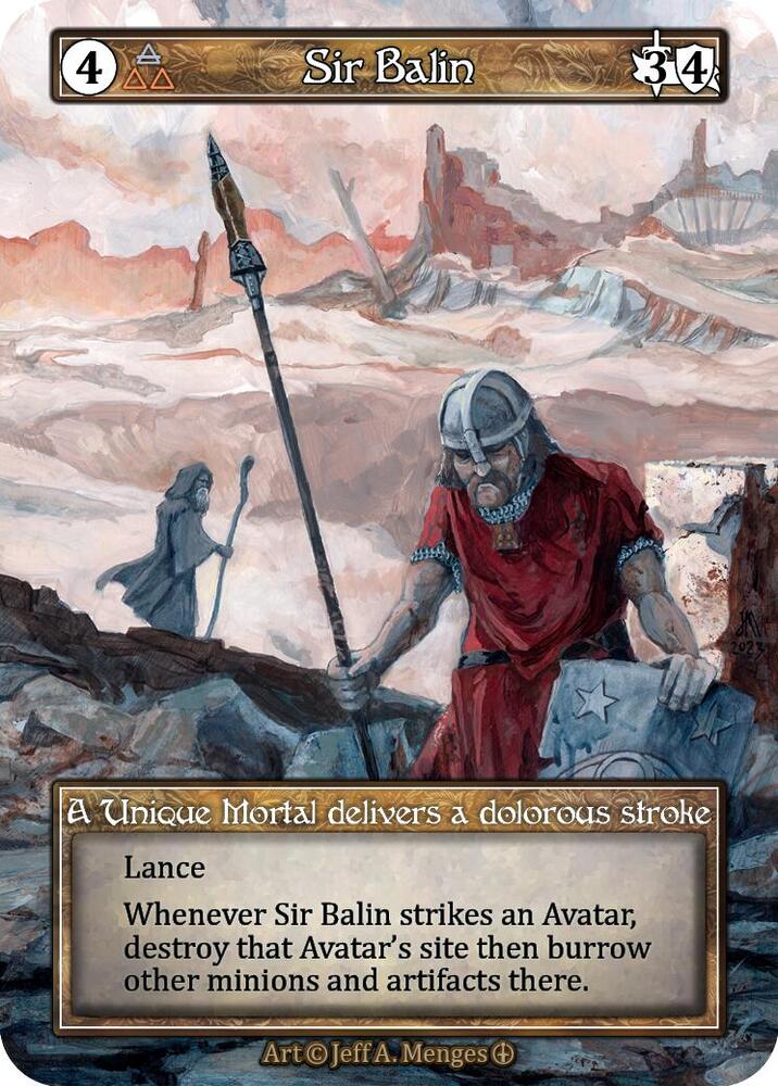 Sir Balin (Foil) card image