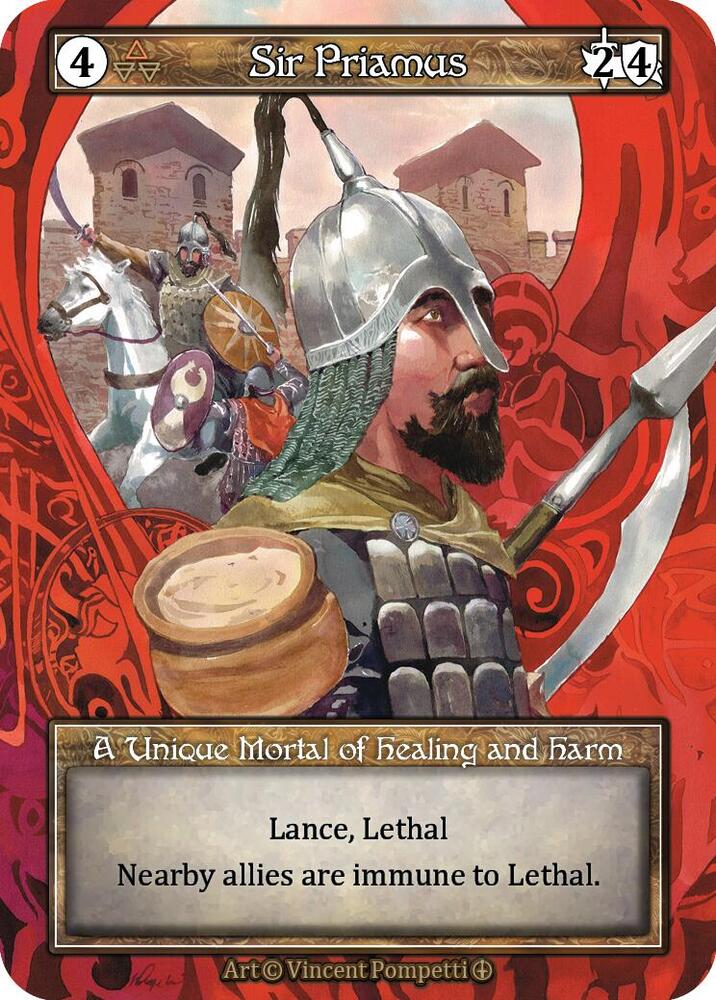 Sir Priamus (Foil) card image