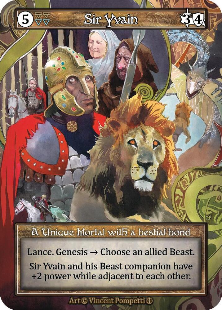 Sir Yvain (Foil) card image