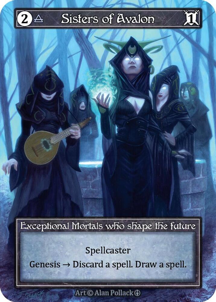 Sisters of Avalon (Foil) card image